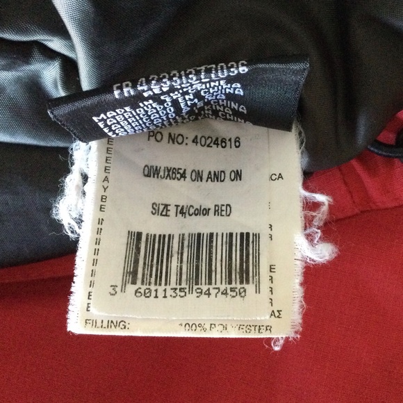 Quiksilver Roxy Red Snow/Ski Jacket W Size T4 - Picture 10 of 14